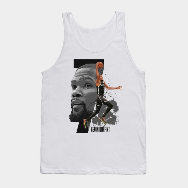 Kevin Durant Tank Top by Juantamad